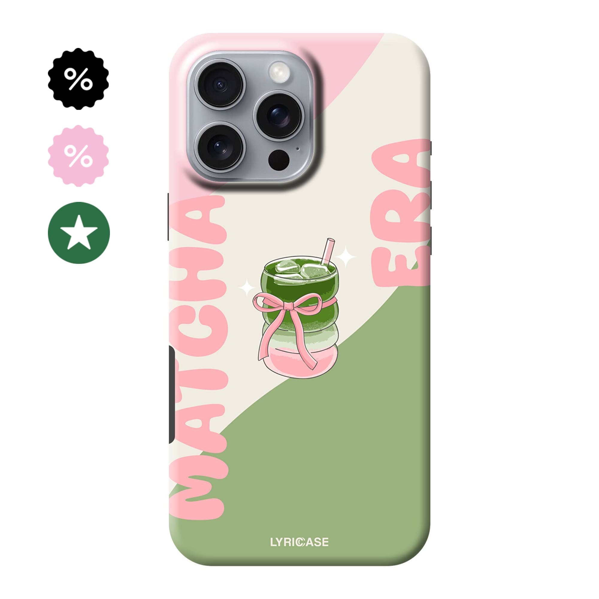 Strawberry Matcha Hülle – LYRICASE