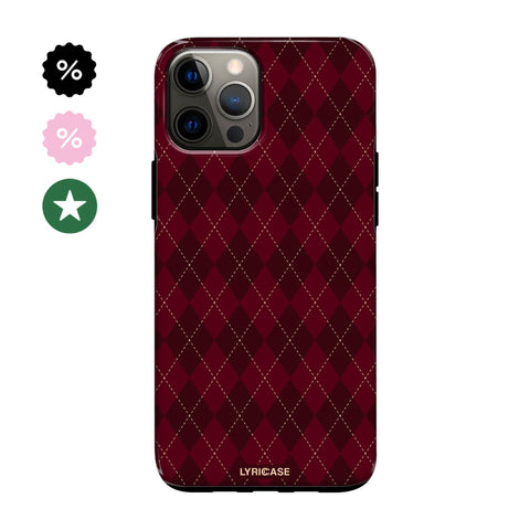 burgundy velvet Hülle