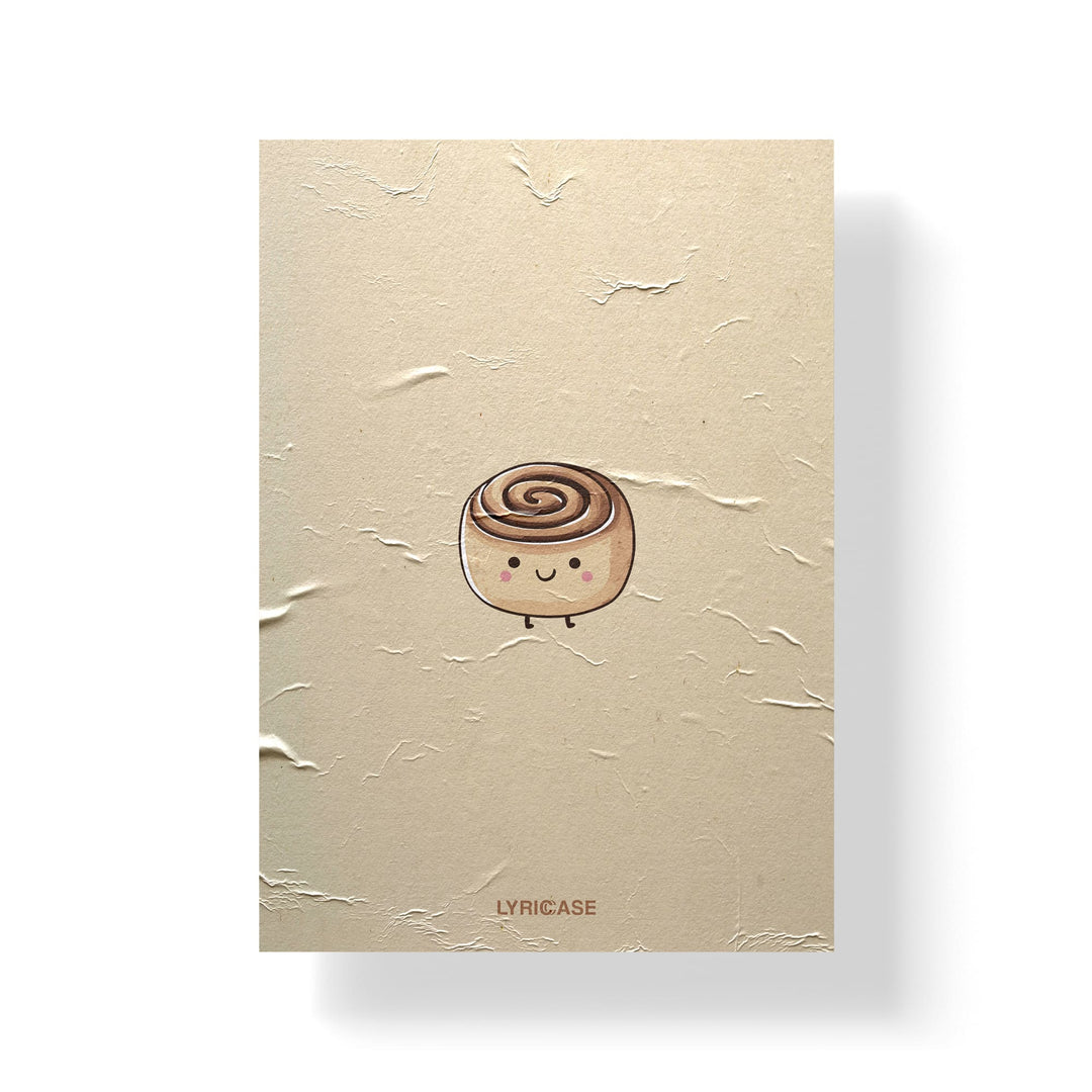 Cinnamon Roll A3 Poster