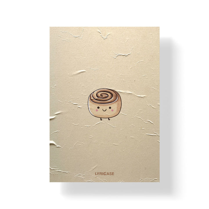 Cinnamon Roll A3 Poster