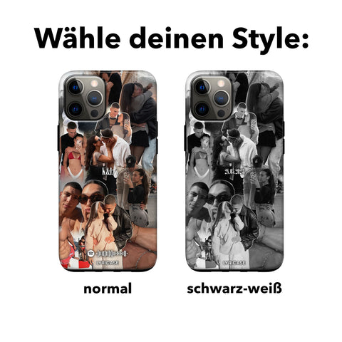 Couple Collage Hülle