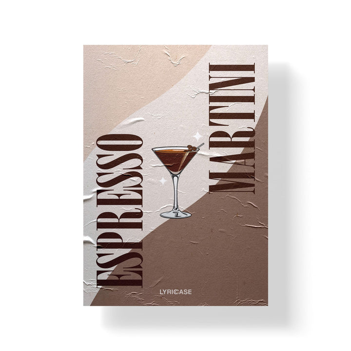 Espresso Martini A3 Poster