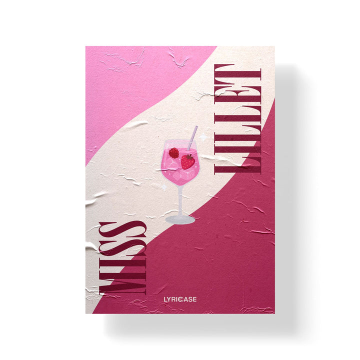 Miss Lillet A3 Poster