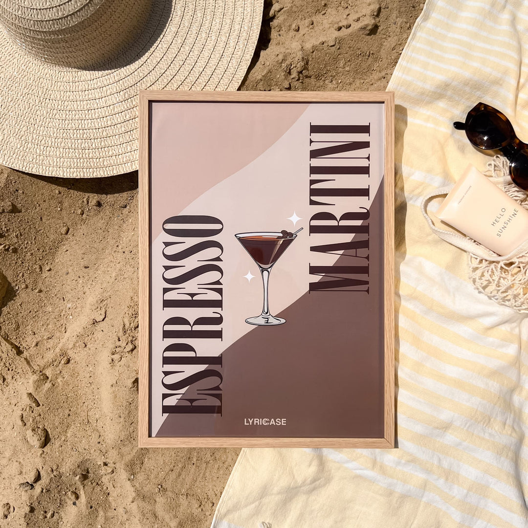 Espresso Martini A3 Poster