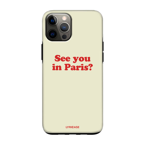 see you in paris? Hülle