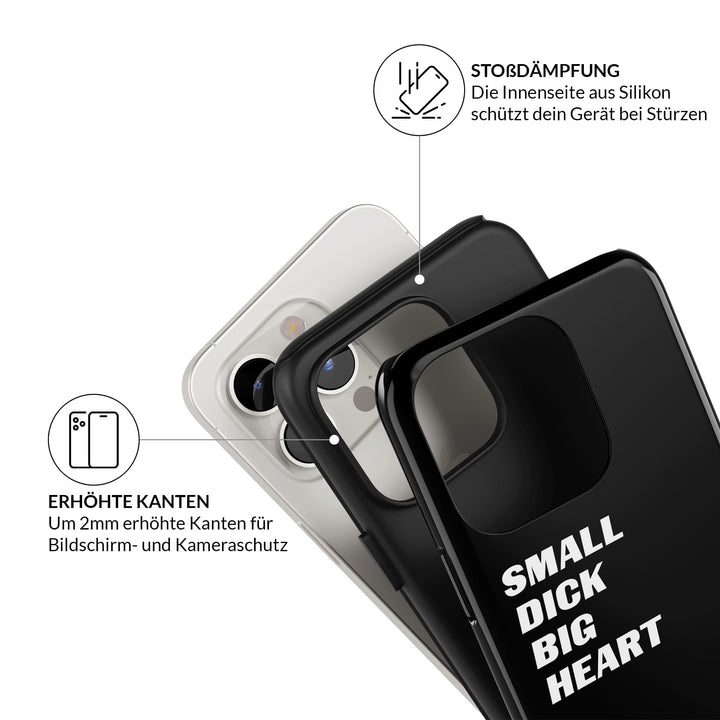 small dick big heart Hülle