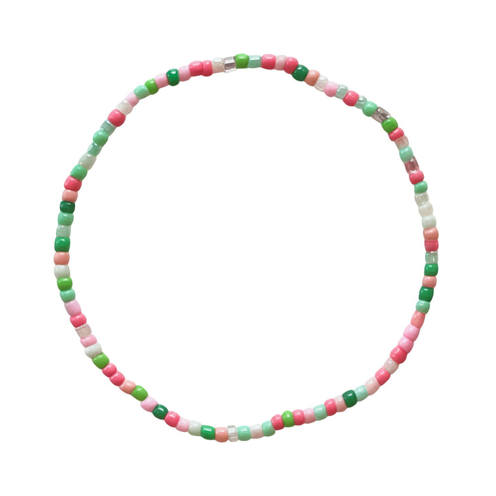 Strawberry Matcha Perlenarmband