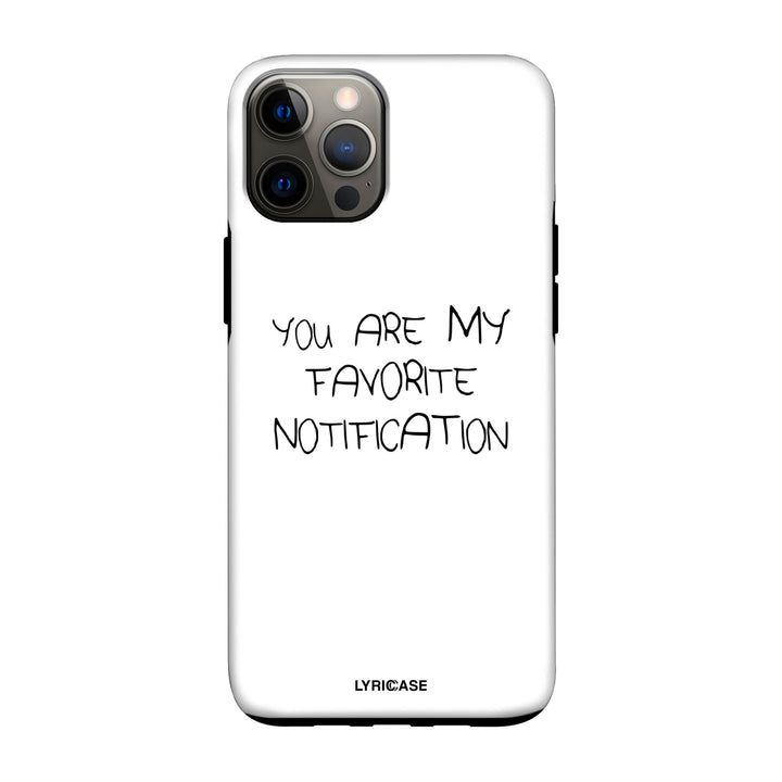 favorite notification Hülle