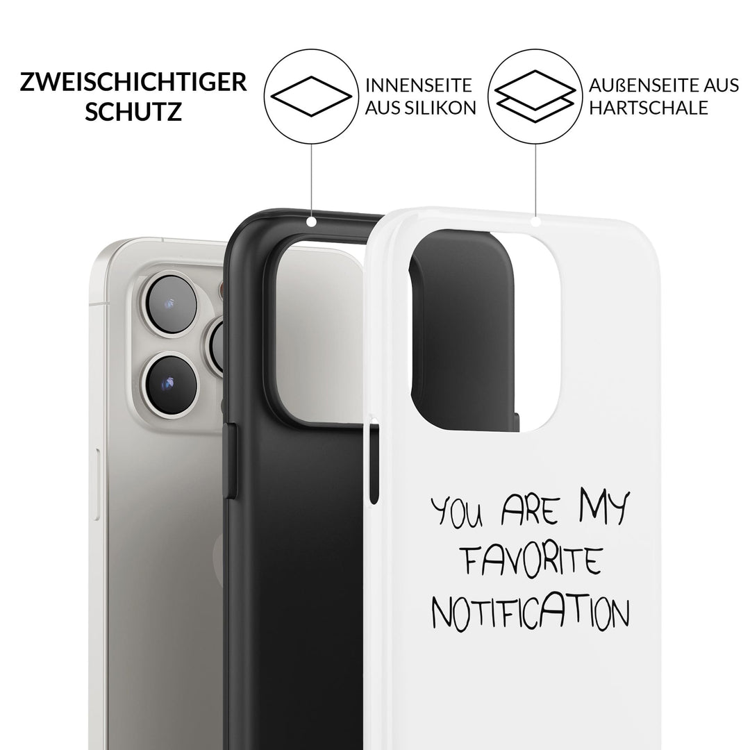 favorite notification Hülle